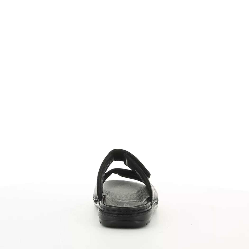 Image (3) de la chaussures Rieker - Mules et Sabots Noir en Cuir Image (3) de la chaussures Rieker - Mules et Sabots Noir en Cuir