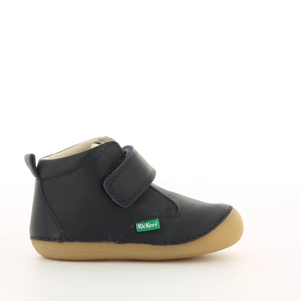 Image (2) de la chaussures Kickers - Bottines Bleu en Cuir Image (2) de la chaussures Kickers - Bottines Bleu en Cuir