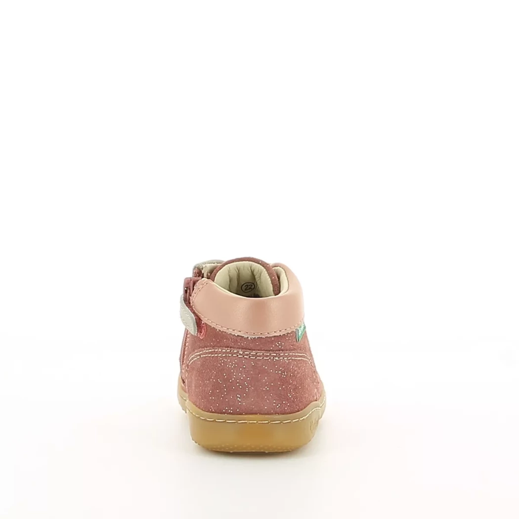 Image (3) de la chaussures Kickers - Bottines Rose en Cuir synthétique Image (3) de la chaussures Kickers - Bottines Rose en Cuir synthétique