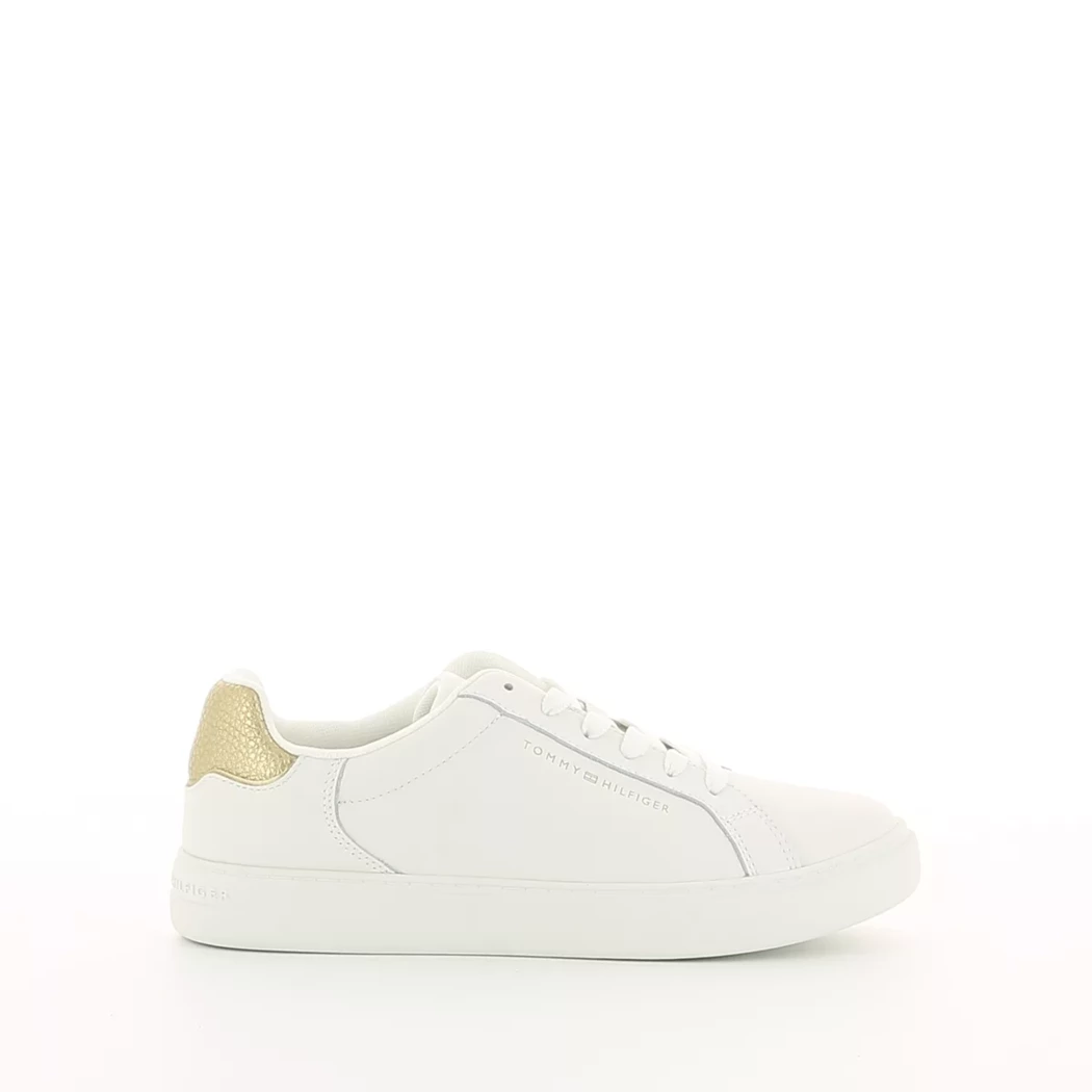 Image (2) de la chaussures Tommy Hilfiger - Baskets Blanc en Cuir Image (2) de la chaussures Tommy Hilfiger - Baskets Blanc en Cuir