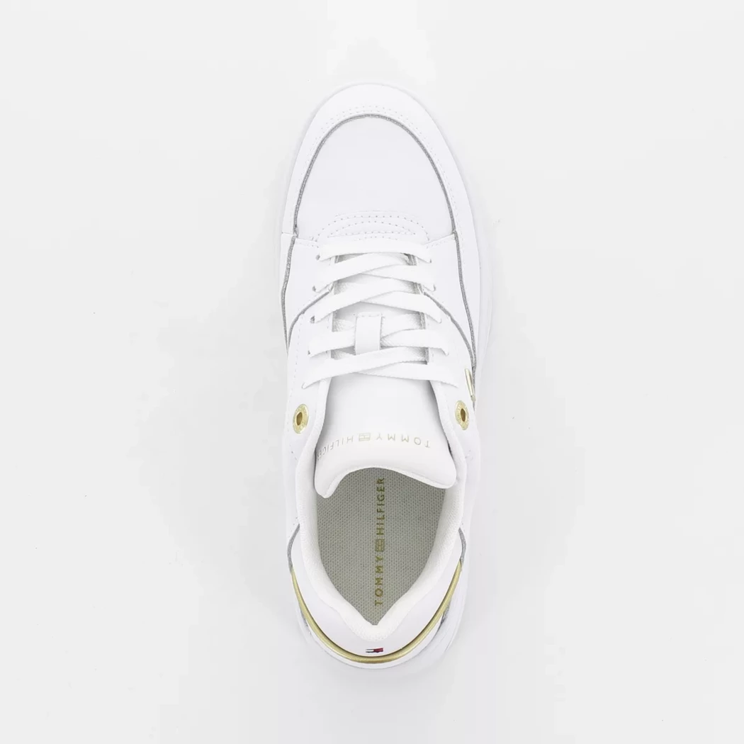 Image (6) de la chaussures Tommy Hilfiger - Baskets Blanc en Cuir Image (6) de la chaussures Tommy Hilfiger - Baskets Blanc en Cuir