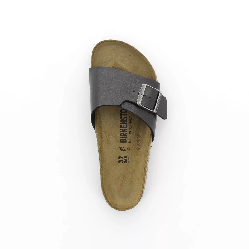 Image (6) de la chaussures Birkenstock - Mules et Sabots Or / Bronze / Platine en Cuir synthétique Image (6) de la chaussures Birkenstock - Mules et Sabots Or / Bronze / Platine en Cuir synthétique