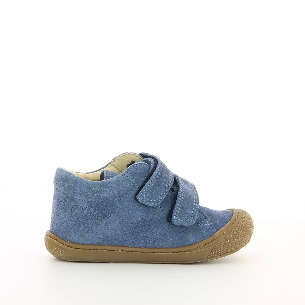 Image (2) de la chaussures Naturino - Bottines Bleu en Cuir nubuck Image (2) de la chaussures Naturino - Bottines Bleu en Cuir nubuck