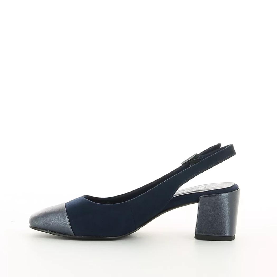 Image (4) de la chaussures Marco Tozzi - Escarpins Bleu en Cuir synthétique Image (4) de la chaussures Marco Tozzi - Escarpins Bleu en Cuir synthétique