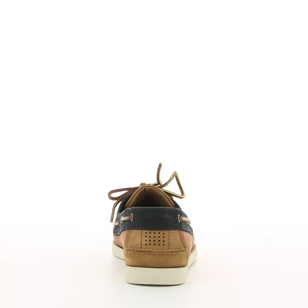 Image (3) de la chaussures Tbs - Chaussures bateau Orange en Cuir nubuck Image (3) de la chaussures Tbs - Chaussures bateau Orange en Cuir nubuck
