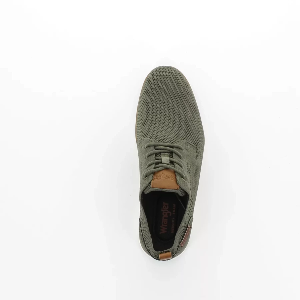 Image (6) de la chaussures Wrangler - Baskets Vert en Textile