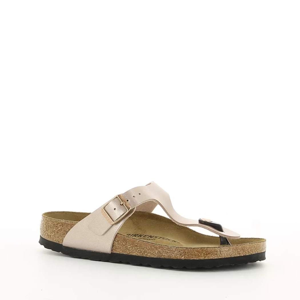 Image (1) de la chaussures Birkenstock - Mules et Sabots Rose en Cuir synthétique