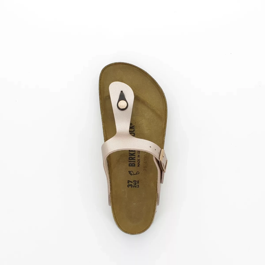 Image (6) de la chaussures Birkenstock - Mules et Sabots Rose en Cuir synthétique