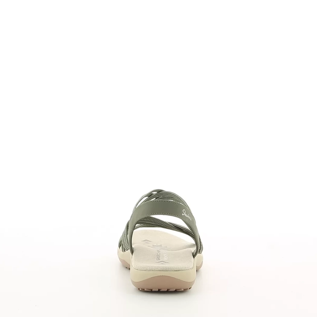 Image (3) de la chaussures Skechers - Sandales et Nu-Pieds Vert en Textile Image (3) de la chaussures Skechers - Sandales et Nu-Pieds Vert en Textile