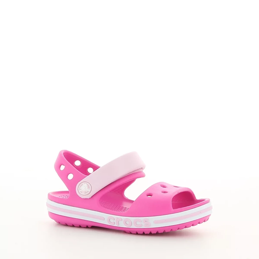 Image (1) de la chaussures Crocs - Sandales et Nu-Pieds Rose en Caoutchouc