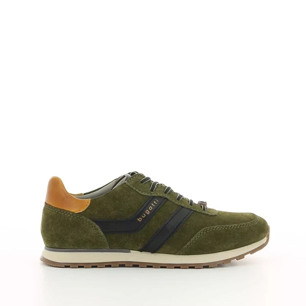 Image (2) de la chaussures Bugatti - Baskets Vert en Cuir nubuck