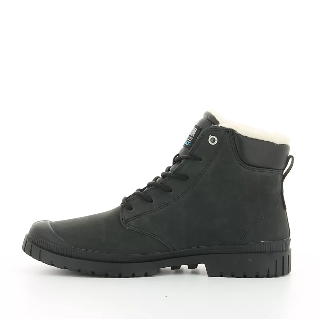 Image (4) de la chaussures Palladium - Bottines Noir en Cuir nubuck Image (4) de la chaussures Palladium - Bottines Noir en Cuir nubuck