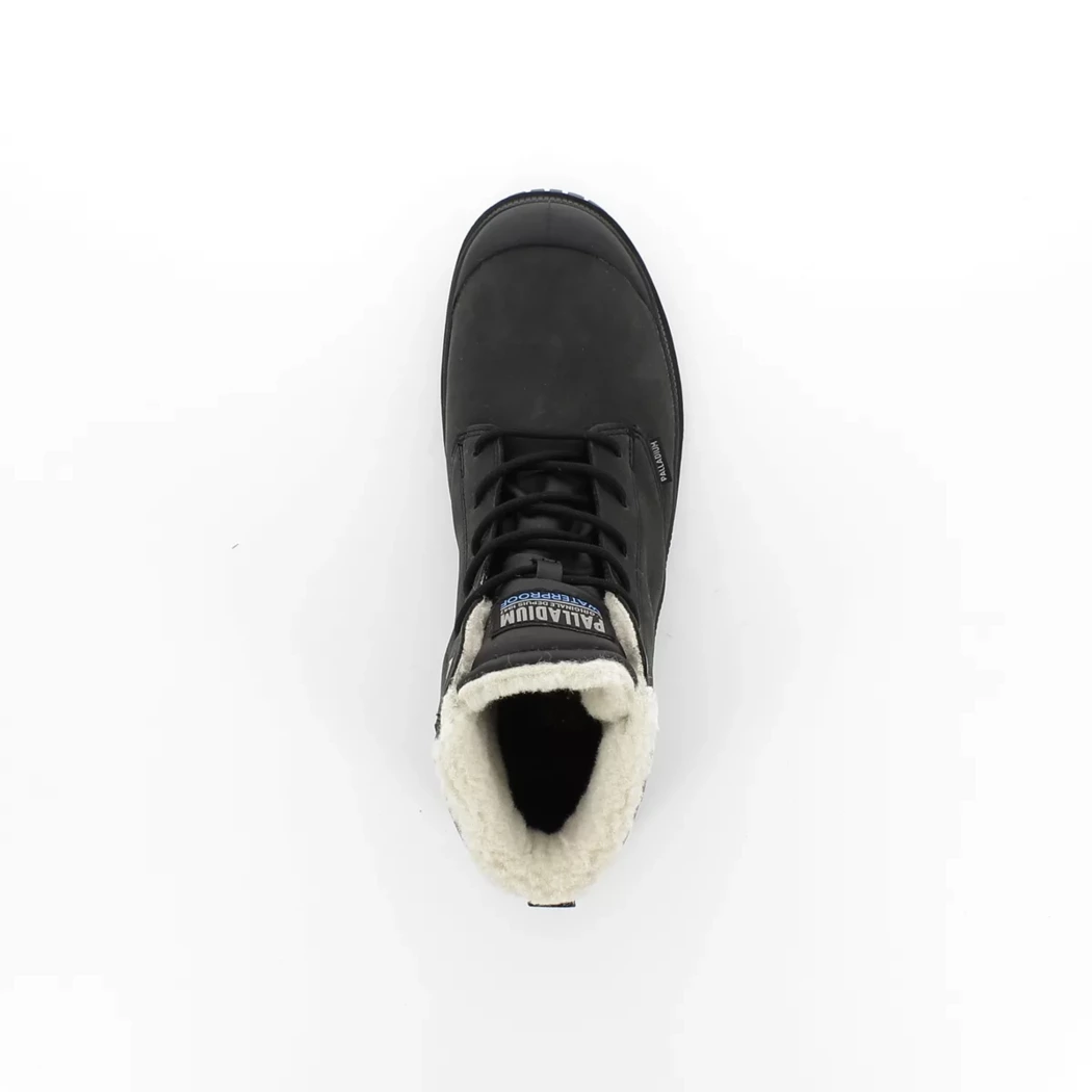 Image (6) de la chaussures Palladium - Bottines Noir en Cuir nubuck Image (6) de la chaussures Palladium - Bottines Noir en Cuir nubuck