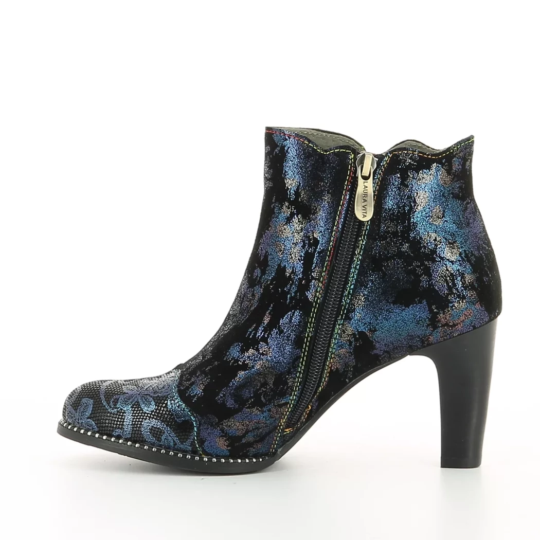 Image (4) de la chaussures Laura Vita - Boots Bleu en Multi-Matières