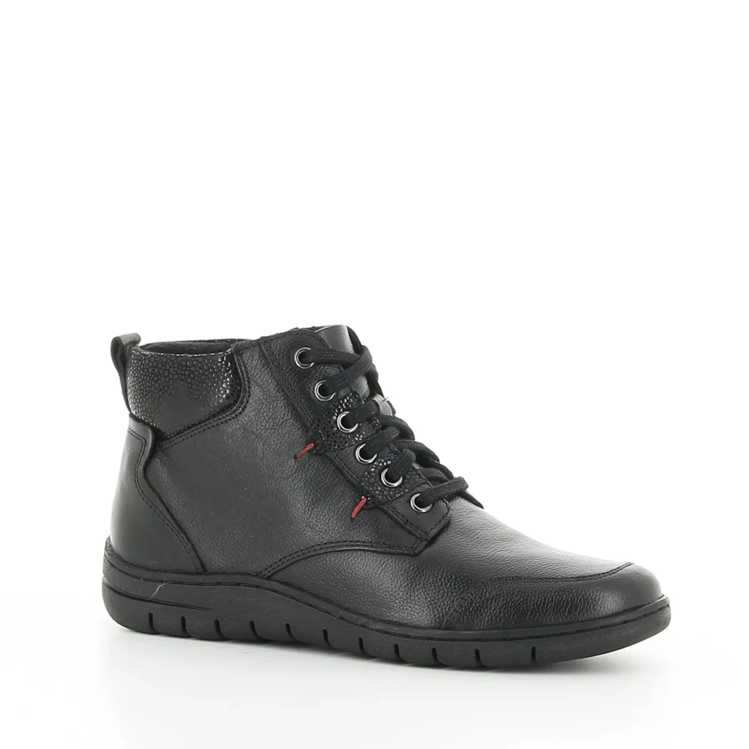 Image (1) de la chaussures Reflexan - Bottines Noir en Cuir Image (1) de la chaussures Reflexan - Bottines Noir en Cuir