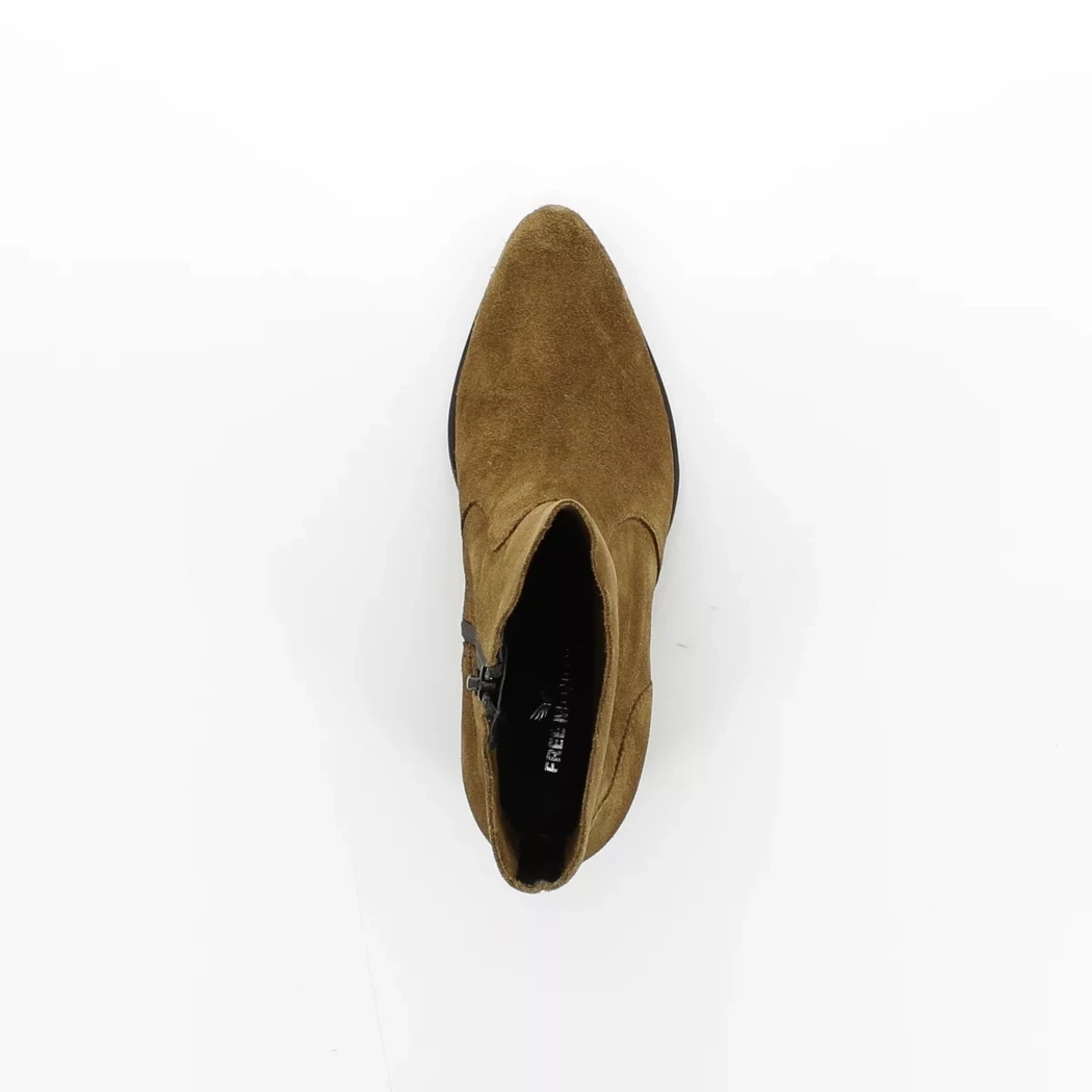 Image (6) de la chaussures Free Monday - Boots Cuir naturel / Cognac en Cuir nubuck