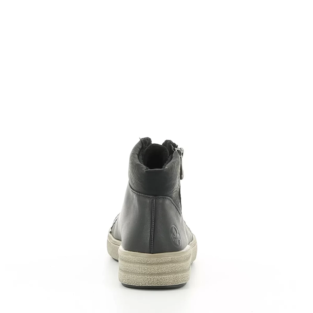 Image (3) de la chaussures Rieker - Bottines Noir en Cuir Image (3) de la chaussures Rieker - Bottines Noir en Cuir