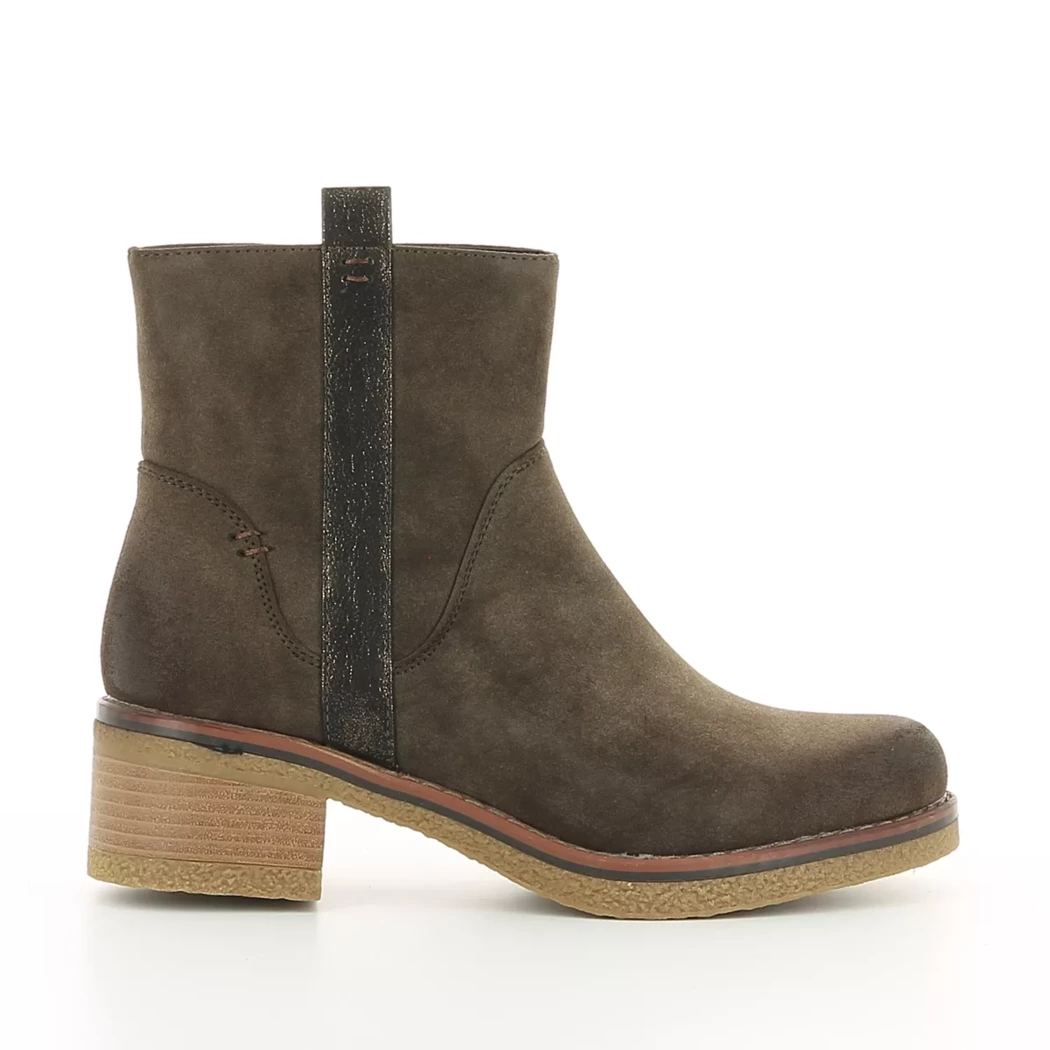 Image (2) de la chaussures Paloma Totem - Boots Marron en Cuir synthétique