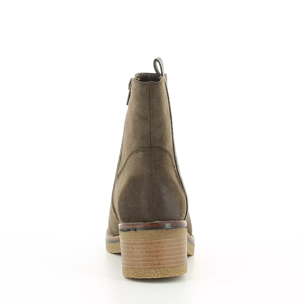 Image (3) de la chaussures Paloma Totem - Boots Marron en Cuir synthétique