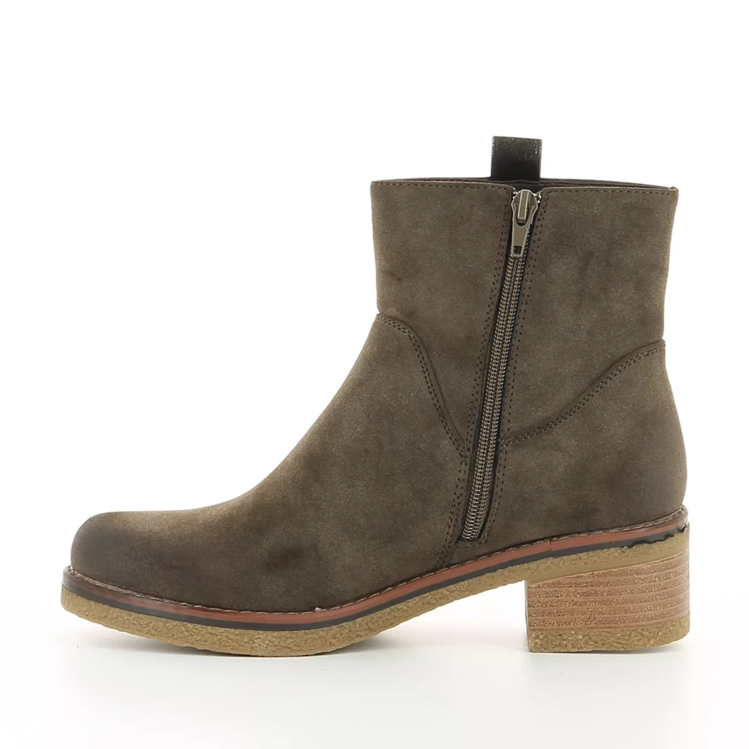 Image (4) de la chaussures Paloma Totem - Boots Marron en Cuir synthétique