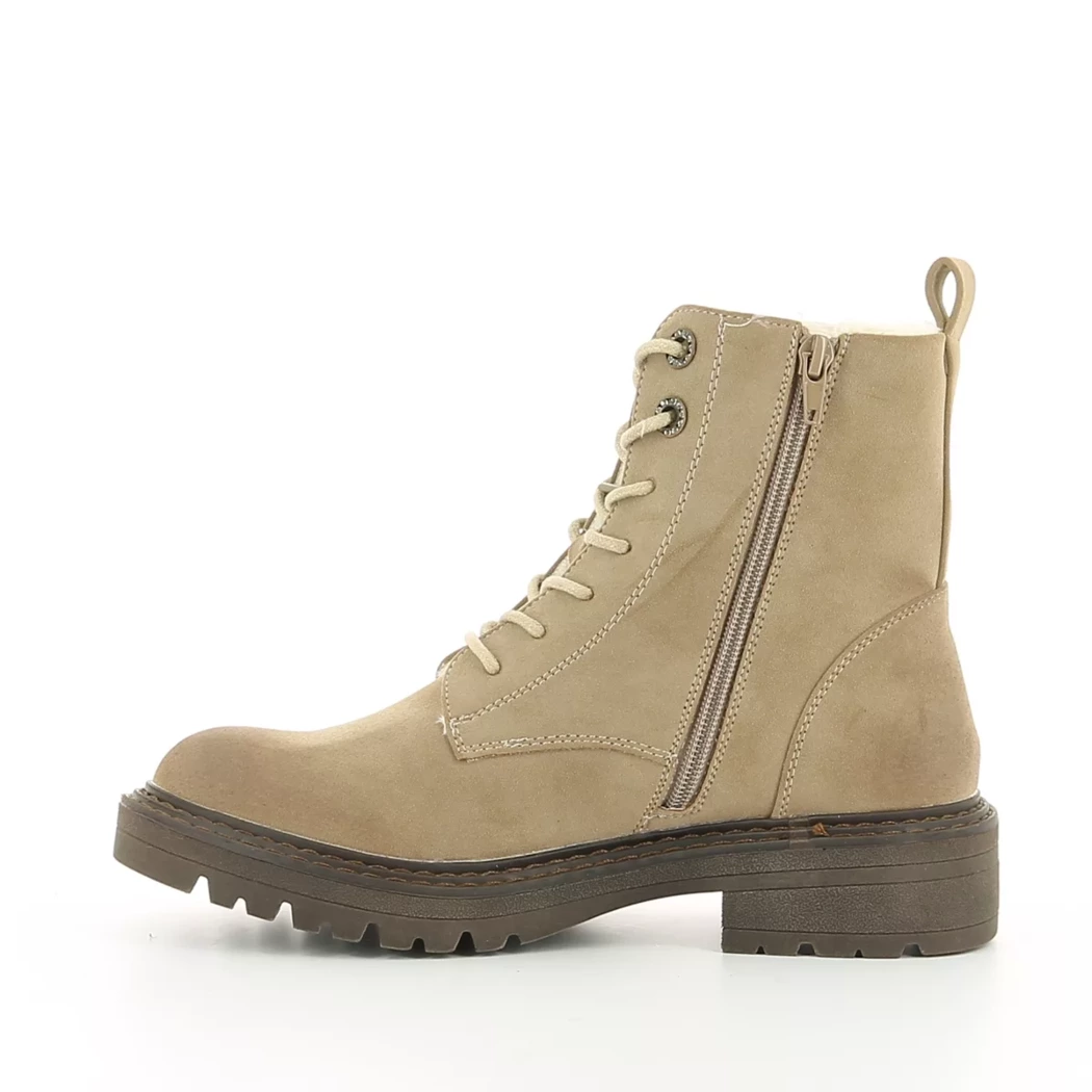 Image (4) de la chaussures Cimarron - Bottines Taupe en Cuir synthétique