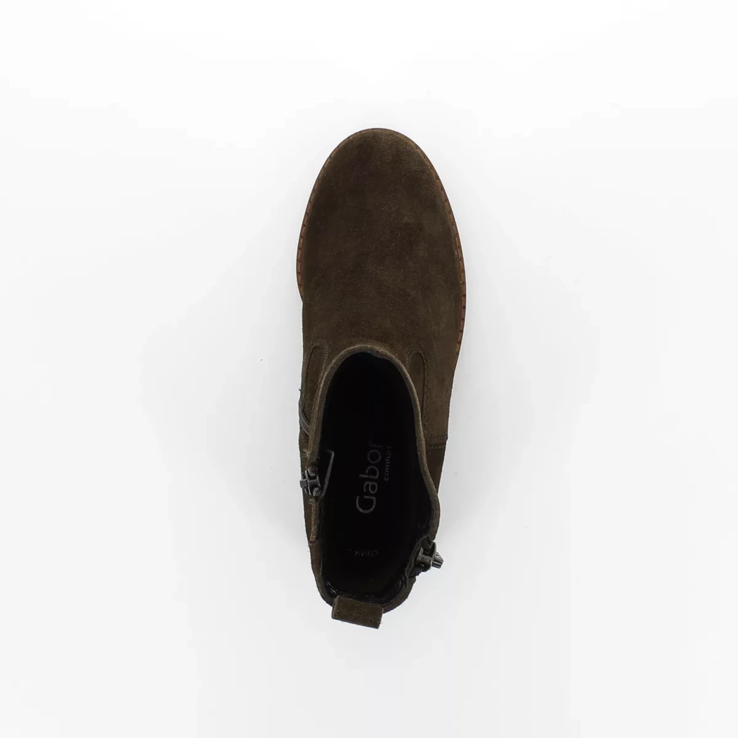 Image (6) de la chaussures Gabor - Boots Marron en Cuir nubuck