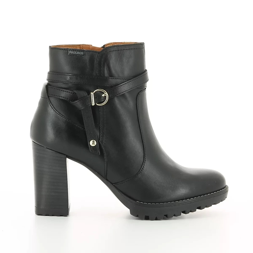 Image (2) de la chaussures Pikolinos - Boots Noir en Cuir