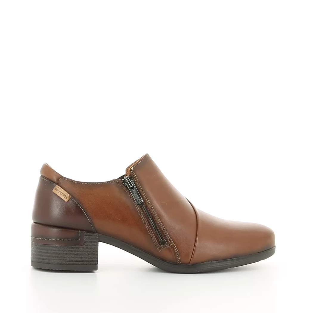 Image (2) de la chaussures Pikolinos - Mocassins Cuir naturel / Cognac en Cuir