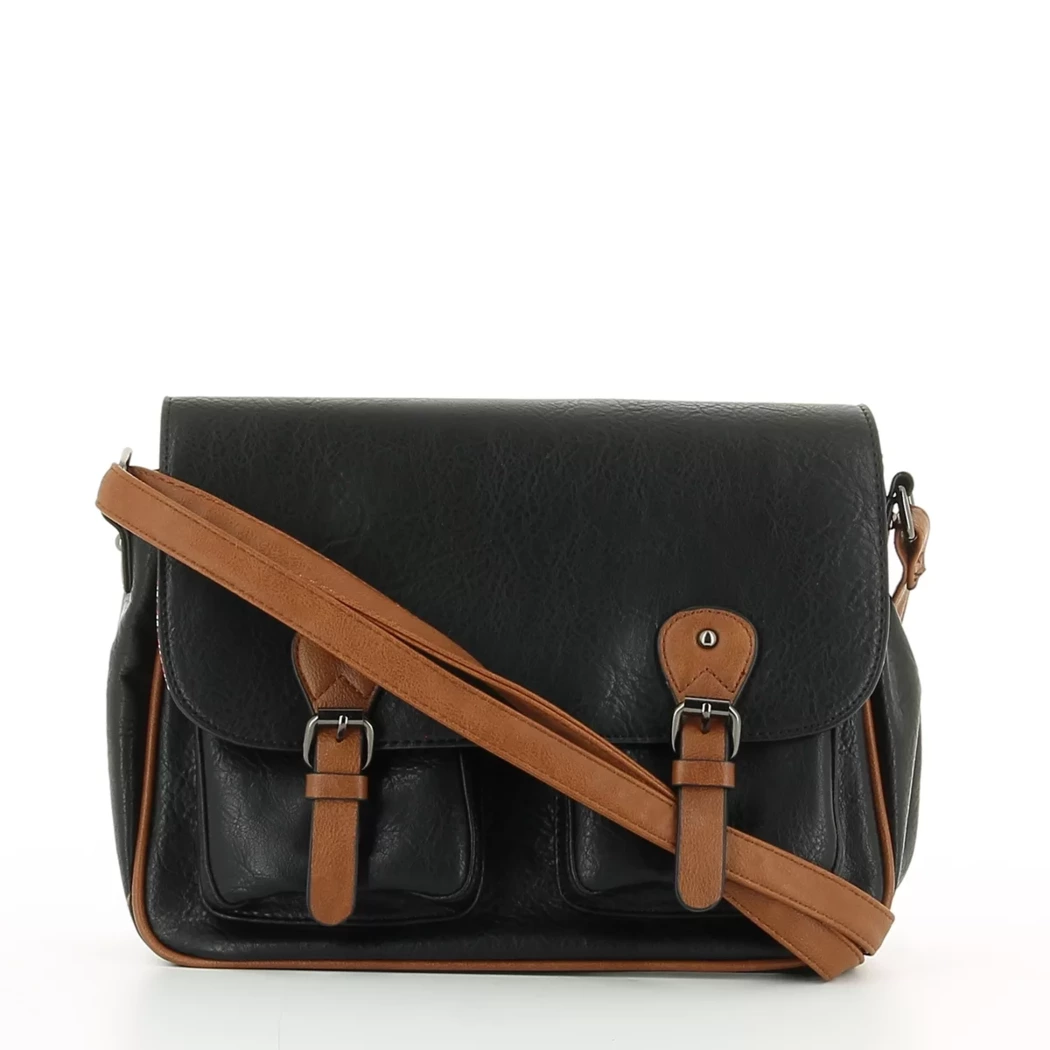 Image (1) de la chaussures Mélanie - Sacs à main Noir en Cuir synthétique Image (1) de la chaussures Mélanie - Sacs à main Noir en Cuir synthétique