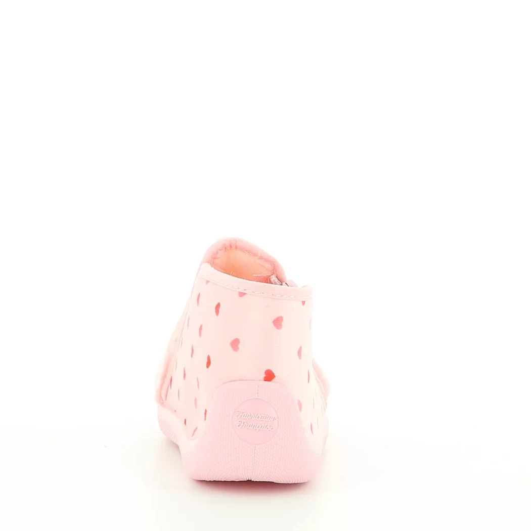 Image (3) de la chaussures Bossi - Pantoufles et Chaussons Rose en Textile