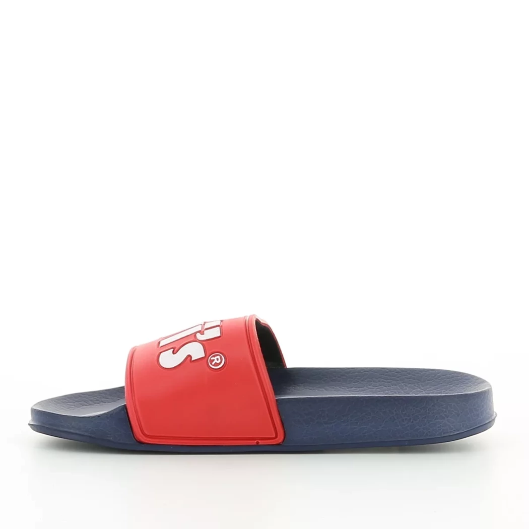 Image (4) de la chaussures Levi's - Tongs et Plage Rouge en Cuir synthétique Image (4) de la chaussures Levi's - Tongs et Plage Rouge en Cuir synthétique