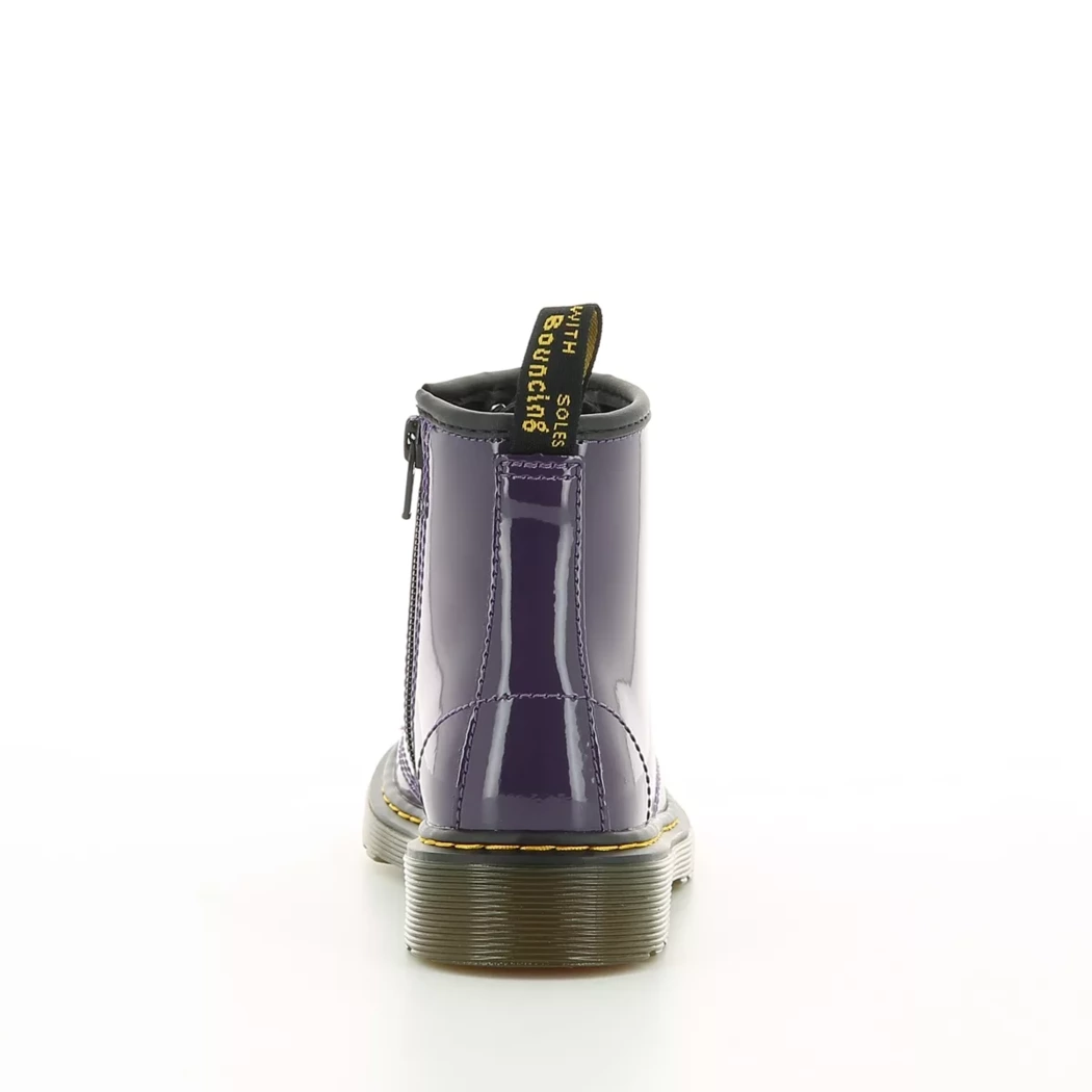Image (3) de la chaussures Dr. Martens - Bottines Violet / Lilas en Cuir vernis Image (3) de la chaussures Dr. Martens - Bottines Violet / Lilas en Cuir vernis