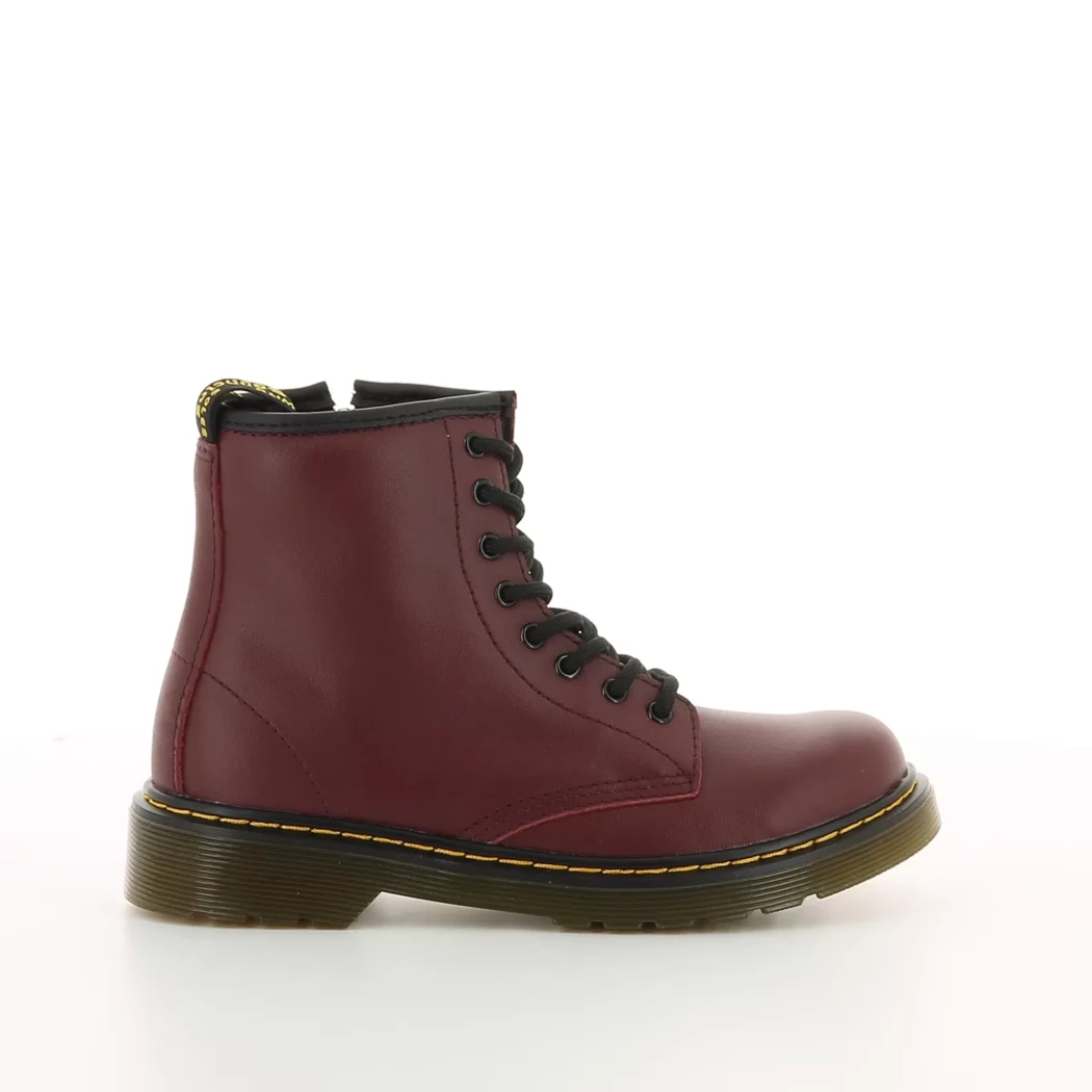 Image (2) de la chaussures Dr. Martens - Bottines Rouge en Cuir Image (2) de la chaussures Dr. Martens - Bottines Rouge en Cuir