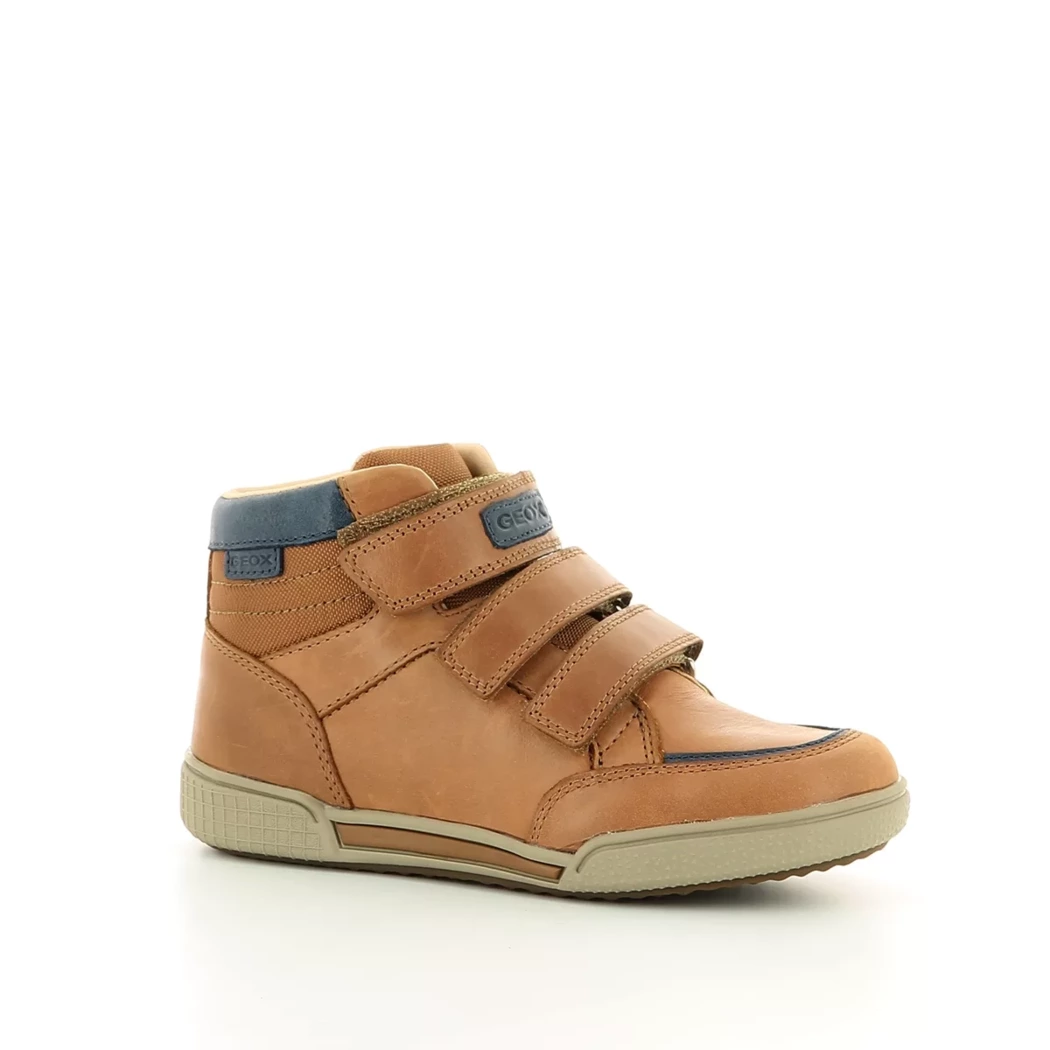Image (1) de la chaussures Geox - Bottines Cuir naturel / Cognac en Cuir et textile Image (1) de la chaussures Geox - Bottines Cuir naturel / Cognac en Cuir et textile