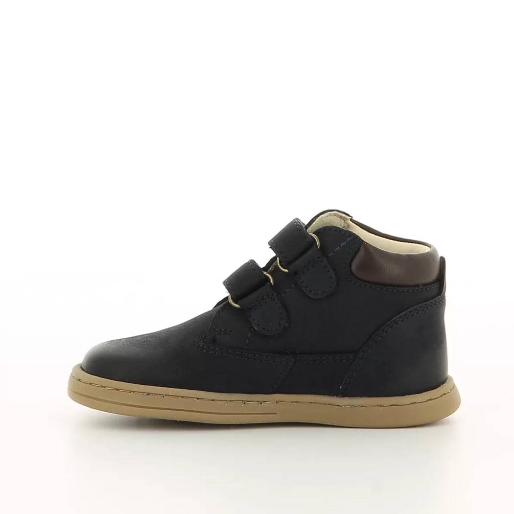 Image (4) de la chaussures Kickers - Bottines Bleu en Cuir nubuck Image (4) de la chaussures Kickers - Bottines Bleu en Cuir nubuck