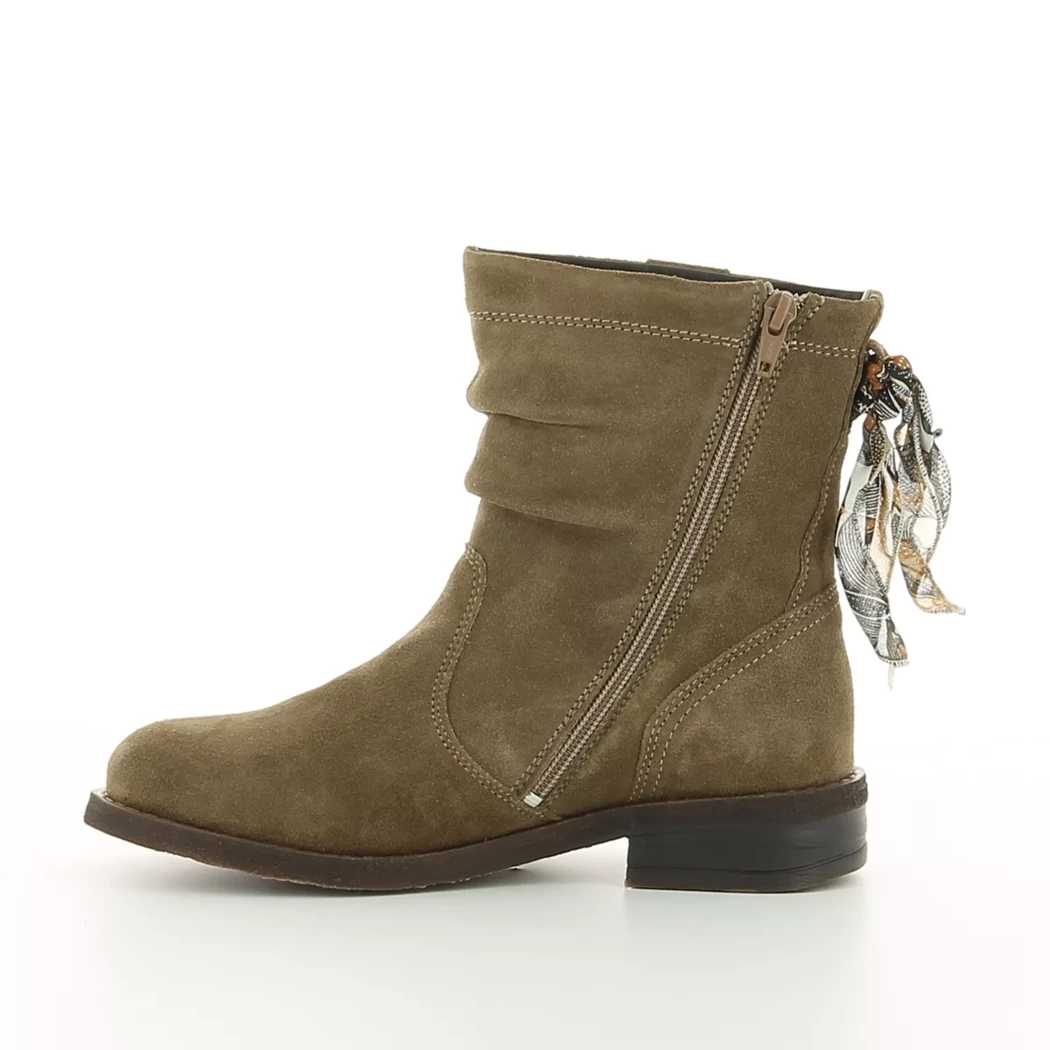 Image (4) de la chaussures Goodstep - Boots Taupe en Cuir nubuck Image (4) de la chaussures Goodstep - Boots Taupe en Cuir nubuck