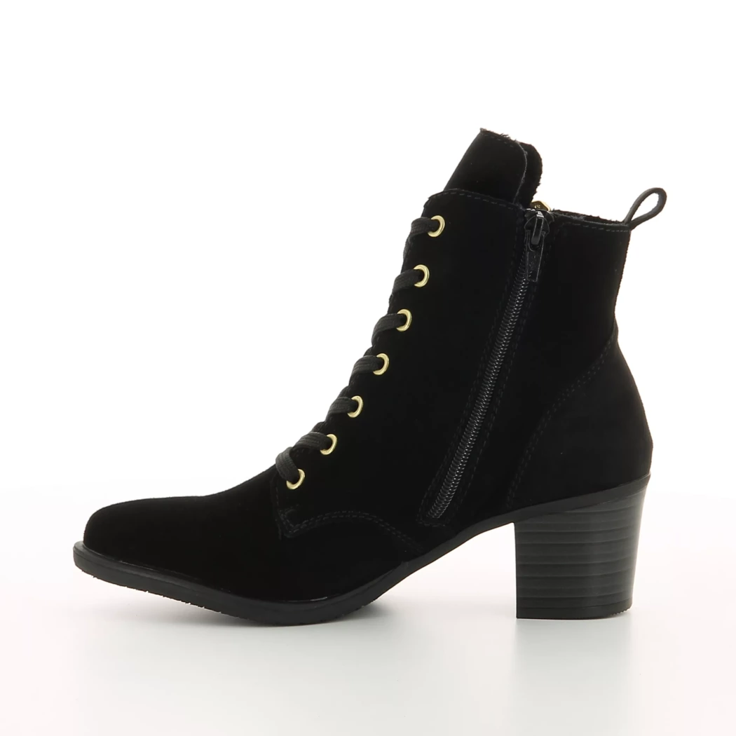 Image (4) de la chaussures Rieker - Bottines Noir en Cuir nubuck Image (4) de la chaussures Rieker - Bottines Noir en Cuir nubuck