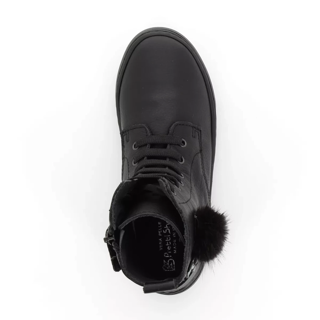 Image (6) de la chaussures Pretty Shoes - Bottines Noir en Cuir Image (6) de la chaussures Pretty Shoes - Bottines Noir en Cuir
