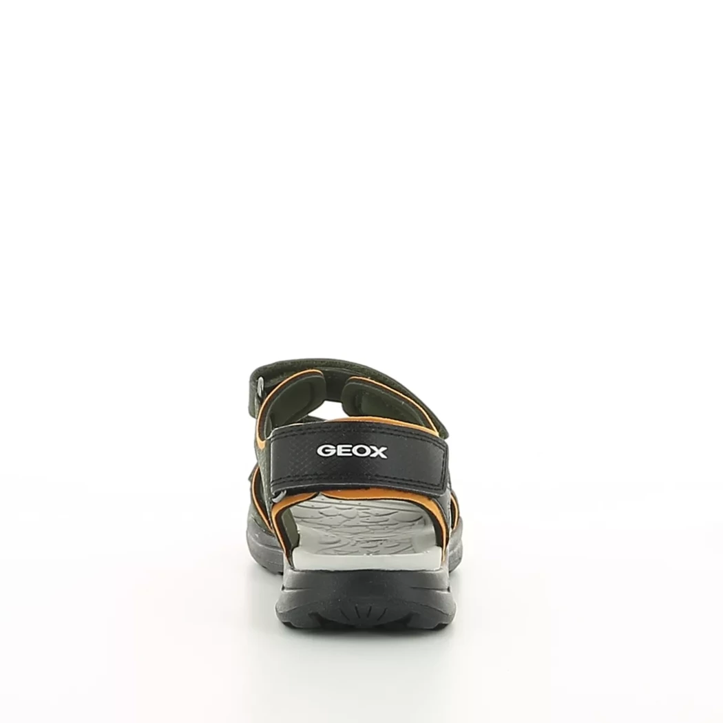 Image (3) de la chaussures Geox - Sandales et Nu-Pieds Vert en Cuir nubuck Image (3) de la chaussures Geox - Sandales et Nu-Pieds Vert en Cuir nubuck