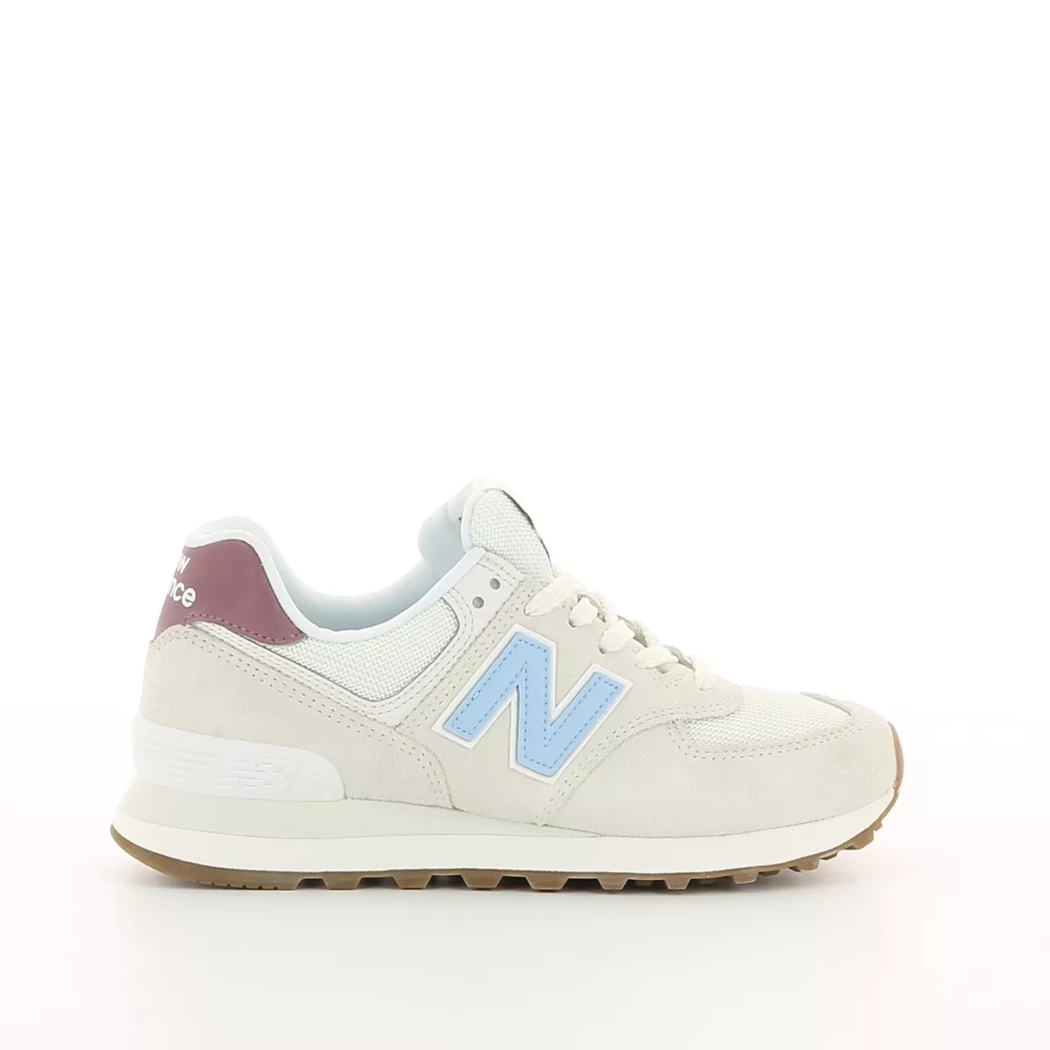 Image (2) de la chaussures New Balance - Baskets Beige en Cuir synthétique Image (2) de la chaussures New Balance - Baskets Beige en Cuir synthétique