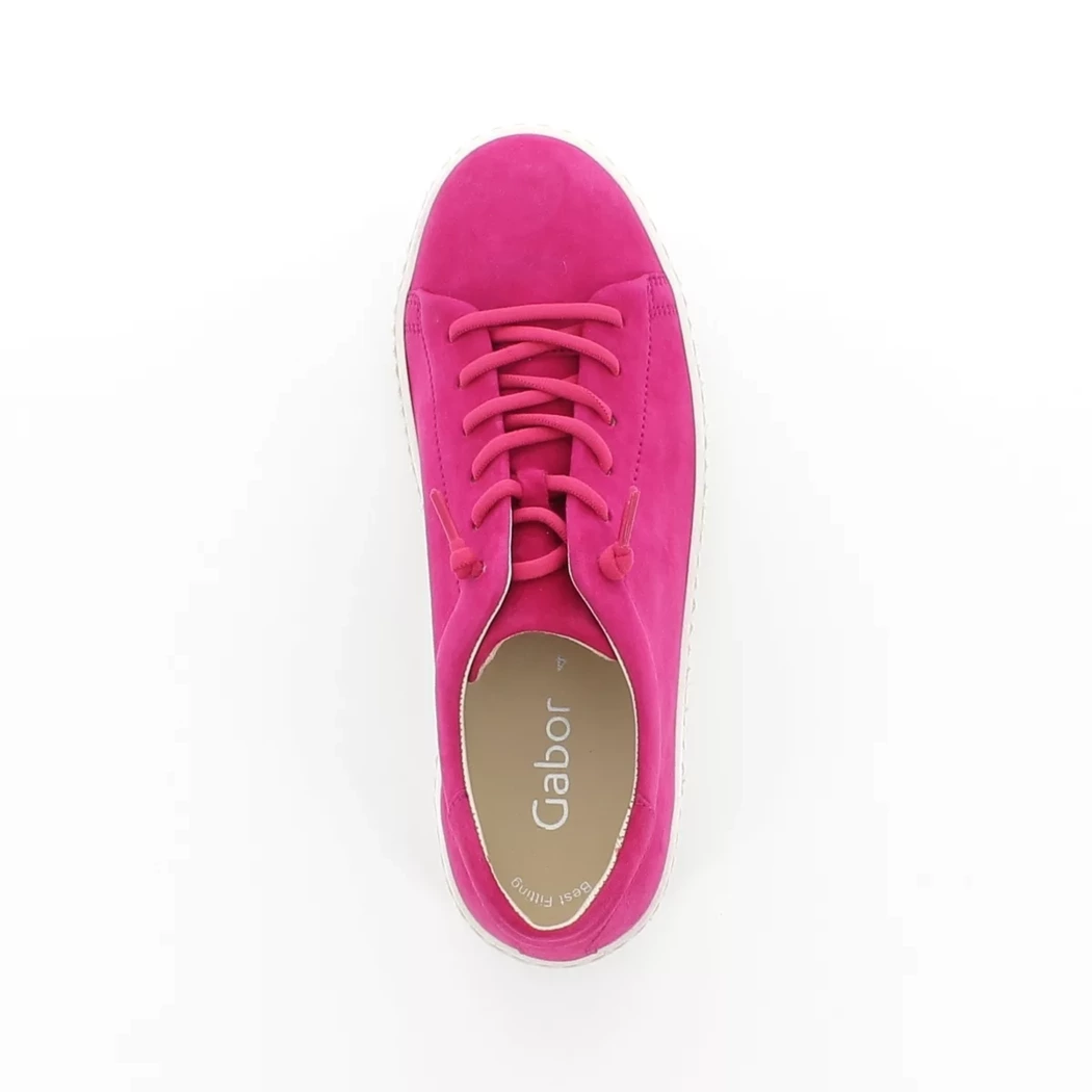 Image (6) de la chaussures Gabor - Baskets Rose en Cuir nubuck Image (6) de la chaussures Gabor - Baskets Rose en Cuir nubuck