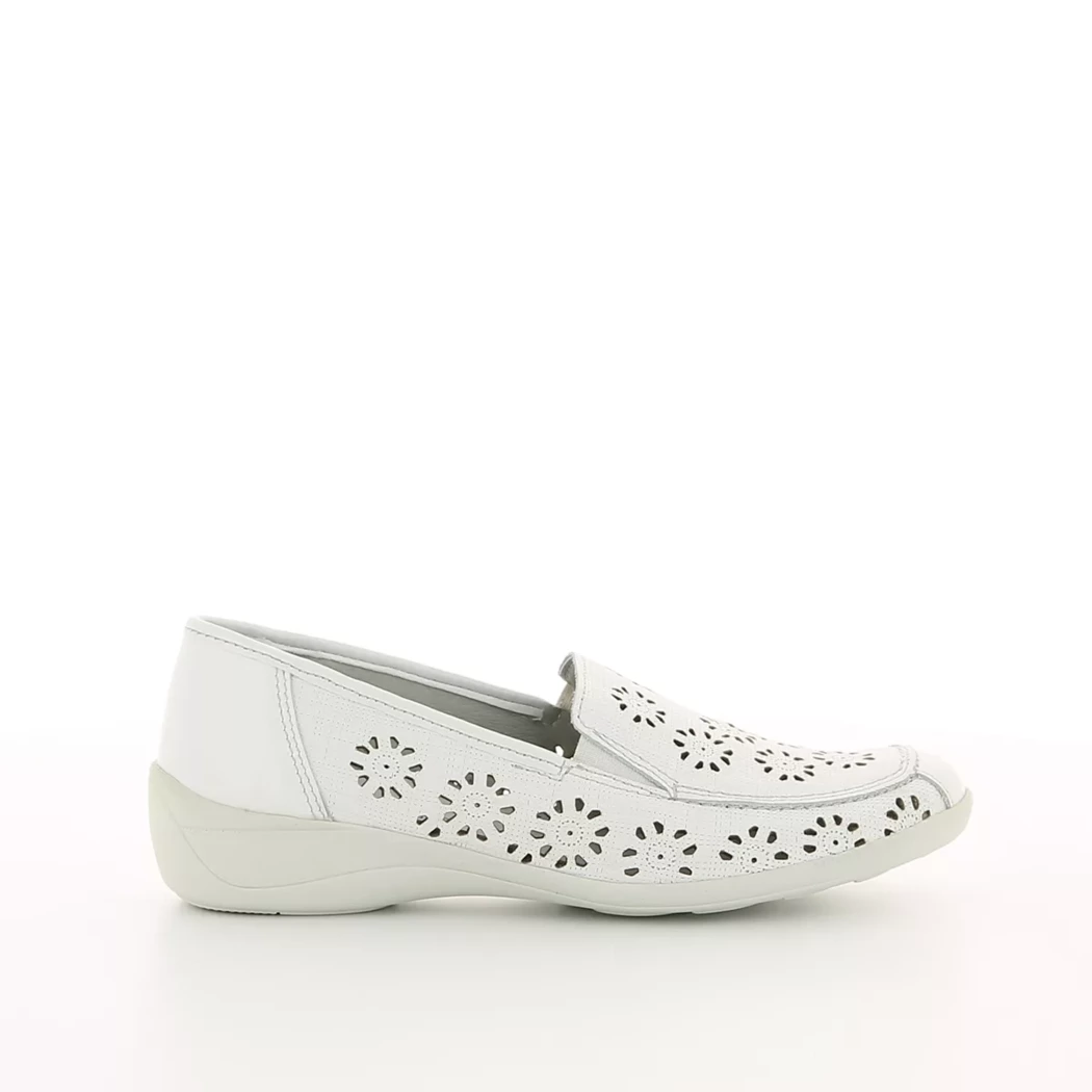 Image (2) de la chaussures Sens - Mocassins Blanc en Cuir Image (2) de la chaussures Sens - Mocassins Blanc en Cuir