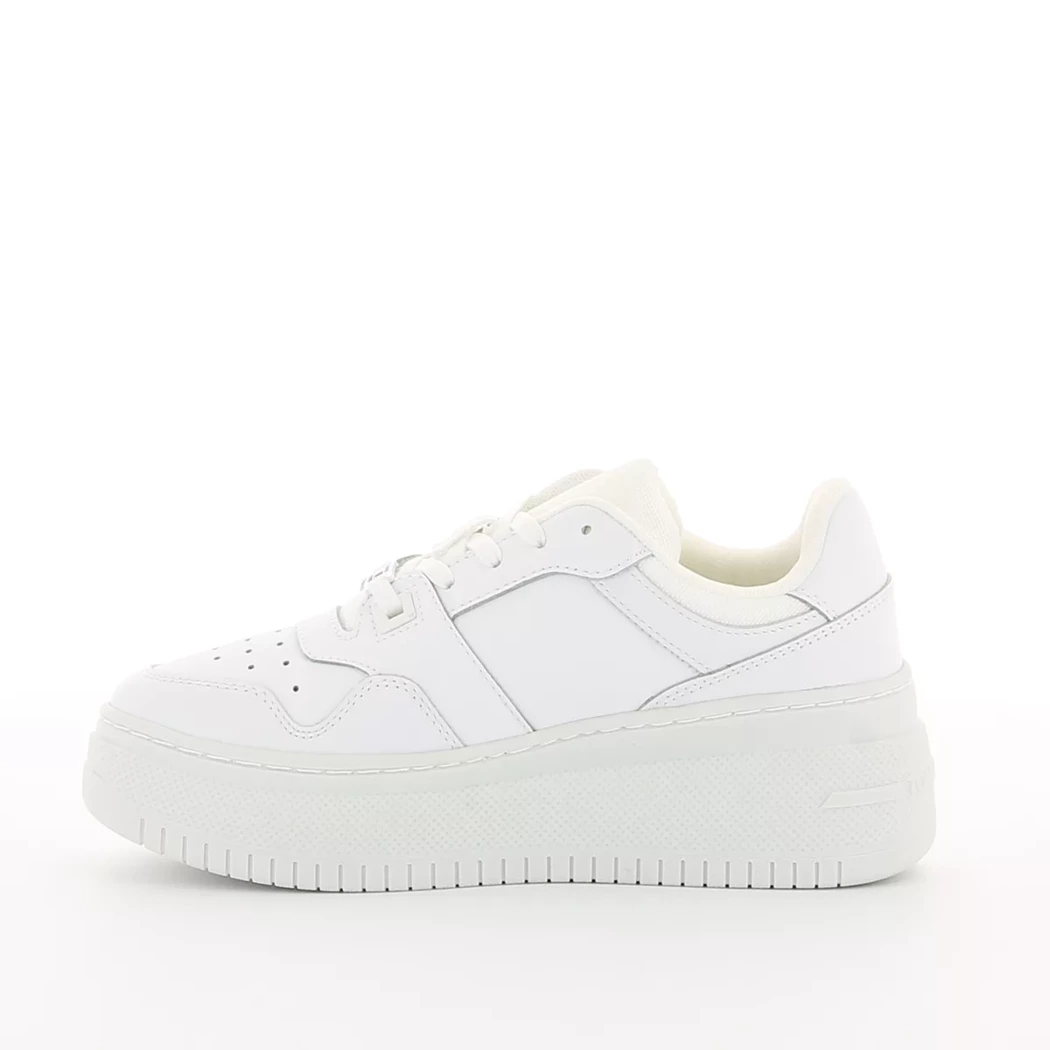 Image (4) de la chaussures Tommy jeans - Baskets Blanc en Cuir Image (4) de la chaussures Tommy jeans - Baskets Blanc en Cuir
