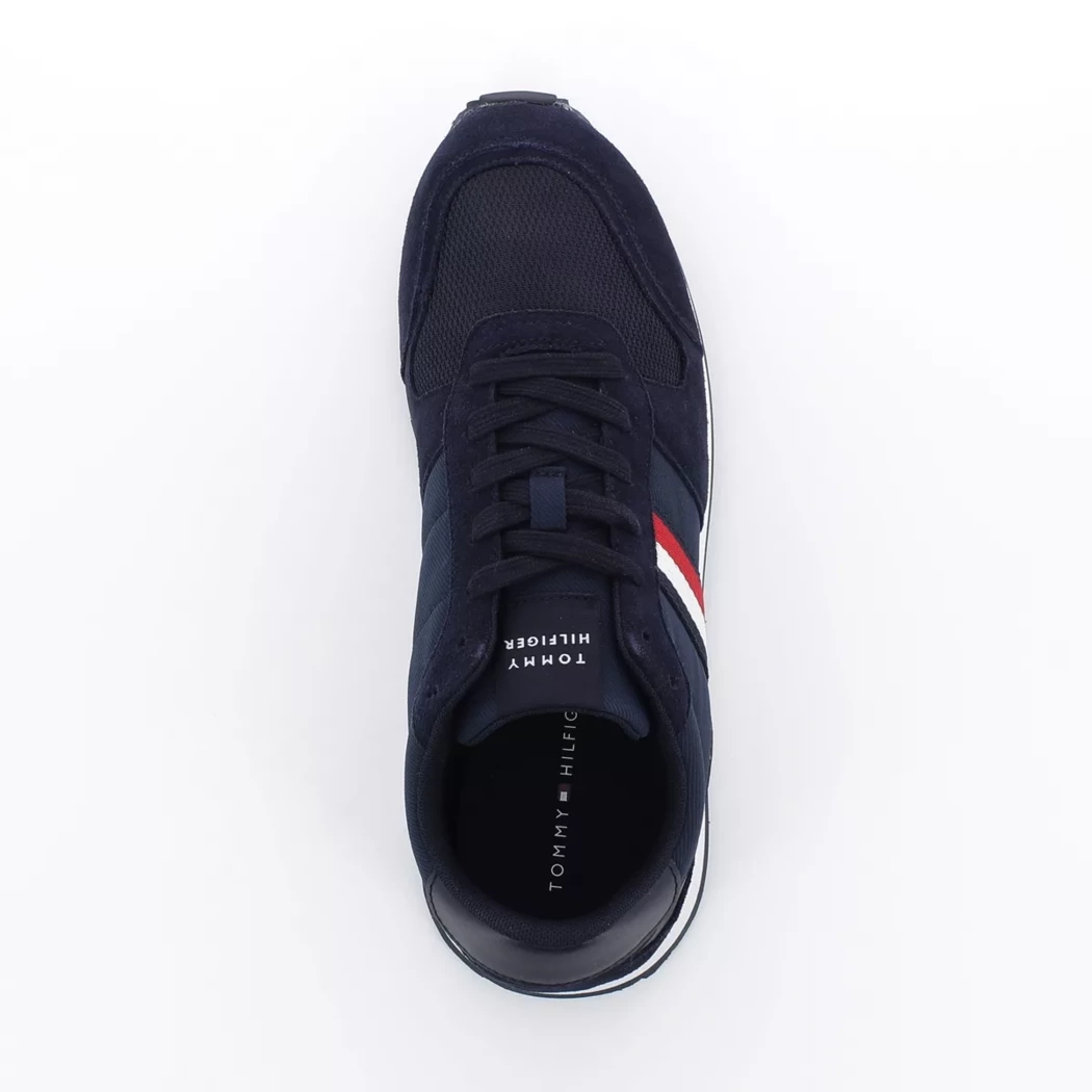 Image (6) de la chaussures Tommy Hilfiger - Baskets Bleu en Cuir nubuck Image (6) de la chaussures Tommy Hilfiger - Baskets Bleu en Cuir nubuck