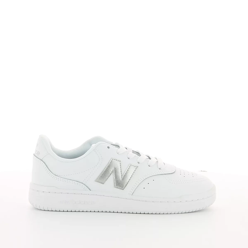 Image (2) de la chaussures New Balance - Baskets Blanc en Cuir synthétique Image (2) de la chaussures New Balance - Baskets Blanc en Cuir synthétique