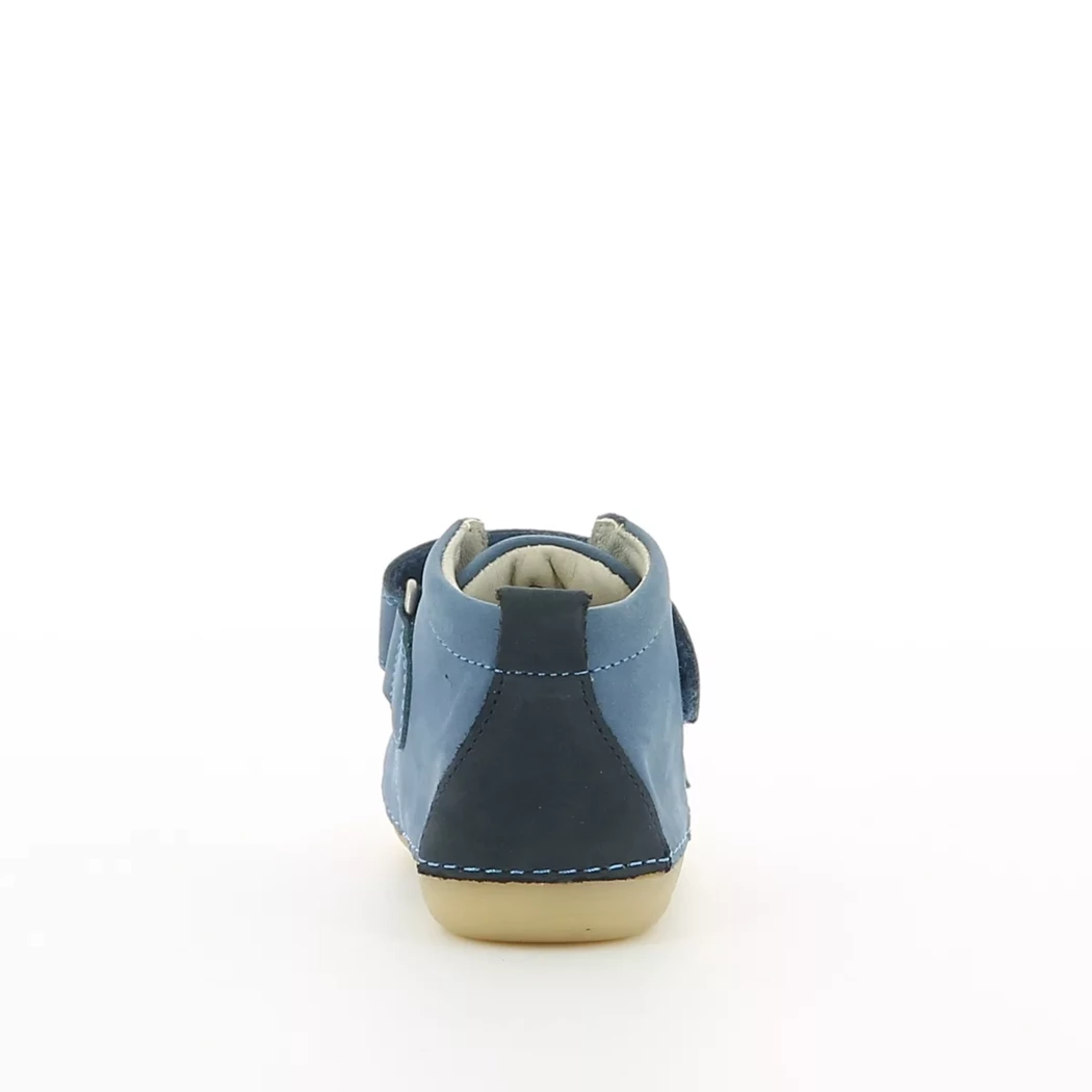 Image (3) de la chaussures Kickers - Bottines Bleu en Cuir nubuck Image (3) de la chaussures Kickers - Bottines Bleu en Cuir nubuck
