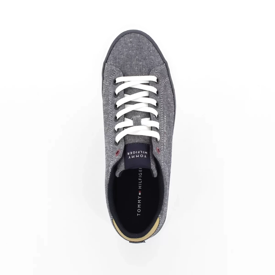 Image (6) de la chaussures Tommy Hilfiger - Baskets Bleu en Textile