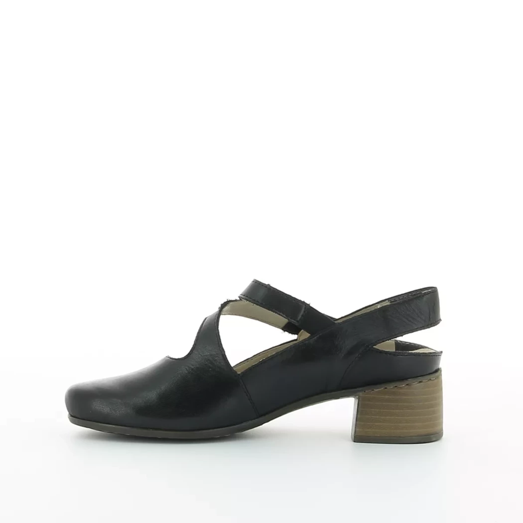 Image (4) de la chaussures Rieker - Escarpins Noir en Cuir Image (4) de la chaussures Rieker - Escarpins Noir en Cuir