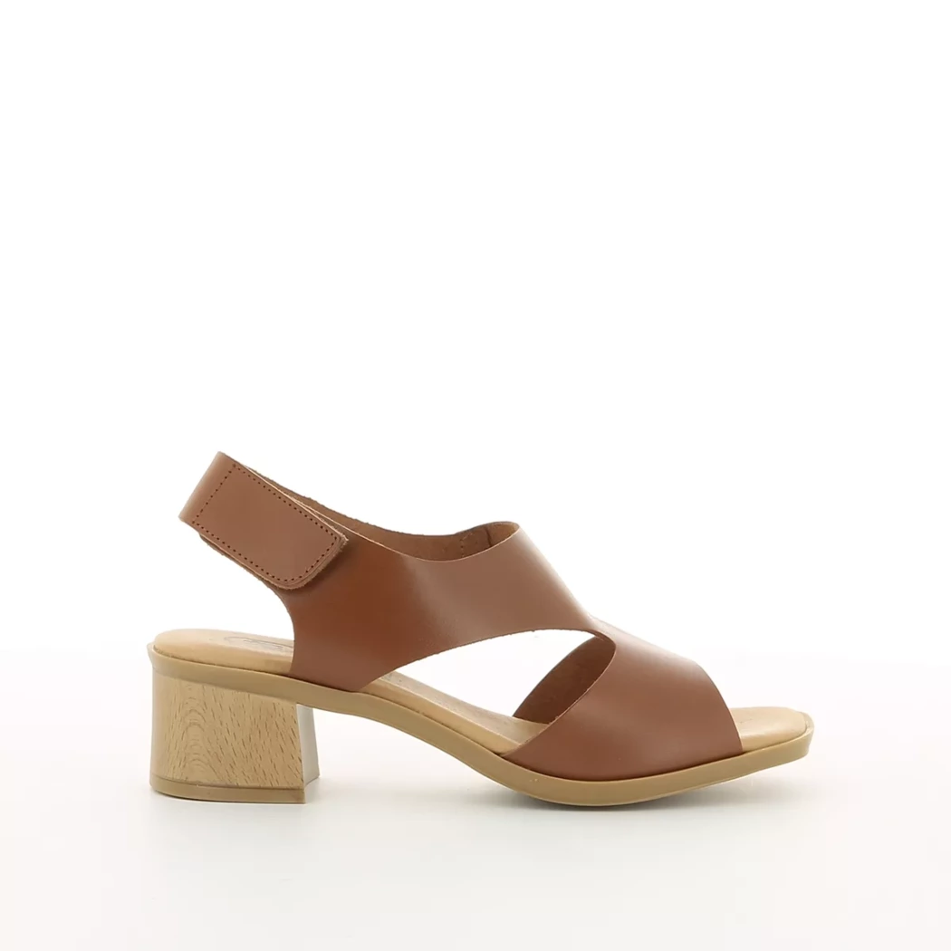Image (2) de la chaussures Simplement B - Sandales et Nu-Pieds Marron en Cuir Image (2) de la chaussures Simplement B - Sandales et Nu-Pieds Marron en Cuir