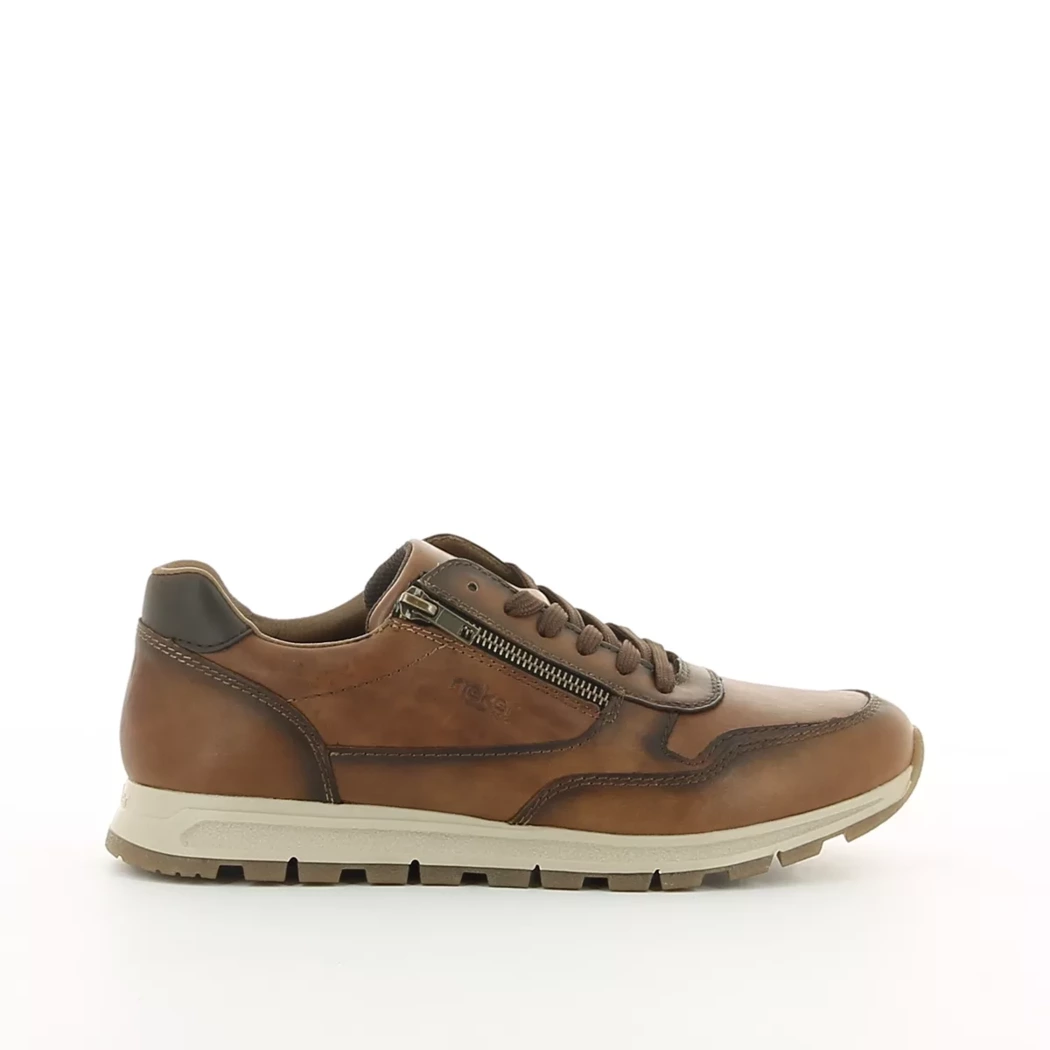 Image (2) de la chaussures Rieker - Chaussures à lacets Cuir naturel / Cognac en Cuir